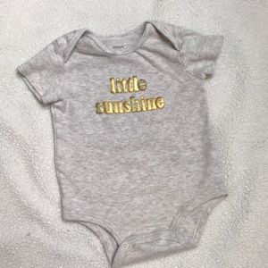 Size 12 months Carter’s onesie